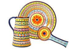 Keramik Handbemalt im Maurischen stil Bunten Farben - Portugal